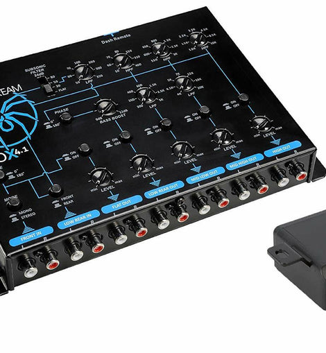 Soundstream PROX4.1 5-Way Electronic Crossover Optimized for Extreme SPL Applications