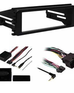 Fosgate Speaker Dash Kit Steering Wheel Control Fit 1996-2013 Harley Davidson Motorcycles