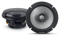 2 Pack Alpine R2-S65 300 Watts 6.5" 2-Way Coaxial Car Audio Speakers