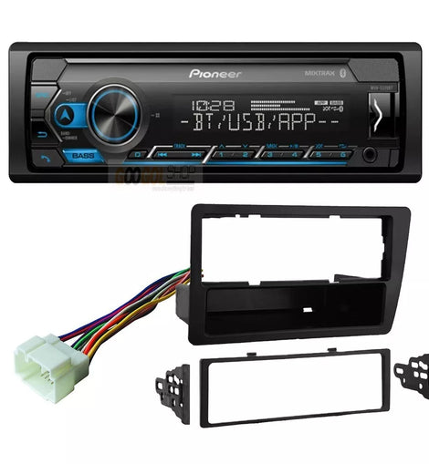 Pioneer MVH-S322BT Car Stereo Single Din Kit Fit 2001-2005 Honda Civic