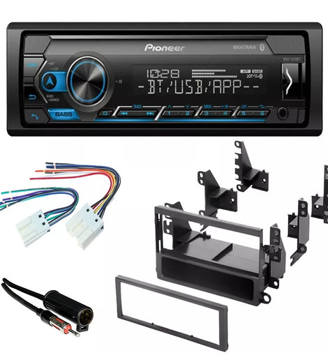 Pioneer MVH-S322BT Car Stereo Single Din Kit Fit 1995-1999 Nissan Maxima