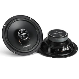Alpine 6.5" Front Rear Door Speakers + 2 TSB920 Adapter & harness Fit 01-07 Toyota Sequoia