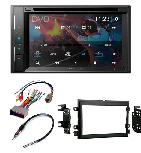 Pioneer AVH-241EX Double DIN DVD Receiver Dash install Kit for 2004-2008 Ford F-150