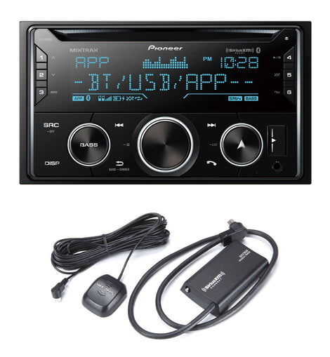 Pioneer FH-S722BS  Double DIN CD Receiver + SXV-300v1 Satellite Tuner