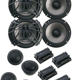 2 Soundstream AC.6 Arachnid Series 6.5" Component Set; 100w, 4-ohm