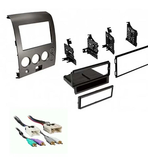 Complete Installation/Dash Kit Fit 2004-07 Nissan Titan w/Amp