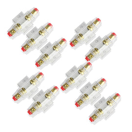 10 Patron In-Line AGU Fuse Holder 4/8/10 Gauge AWG In/Out PAGH4 4,8.10G