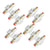 10 Patron In-Line AGU Fuse Holder 4/8/10 Gauge AWG In/Out PAGH4 4,8.10G