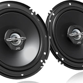 JVC CS-J620 6.5" 300W Front/Rear Speaker + Harness Fit 07-18 Jeep Wrangler