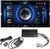 Alpine iLX-W670 2-DIN Car Stereo, KTA-450 PowerStack Amp + SiriusXM Tuner Bundle