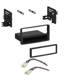 American International Car Radio Stereo Single Din Dash Kit & Harness for 2003-2007 Toyota Tundra Sequoia