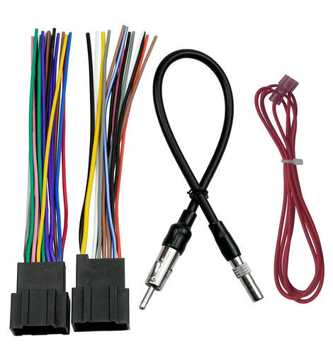 Car Stereo Wiring Harness Fit 2006-2017 Chevy GMC Express Savana Buick + Antanna Adapter