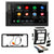 7 " Apple CarPlay Car Stereo Camera Install Kit  Fit 1997-2002 Jeep Wrangler