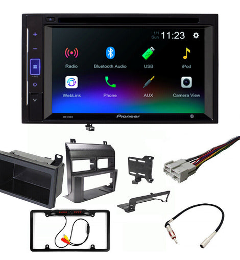 Pioneer AVH-241EX Double DIN DVD Camera Dash install Kit for Chevy GM 1988-94 Full Size Trucks