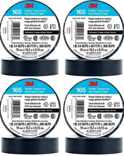 Temflex 1700 165 Vinyl Electrical Tape [Set of 4]