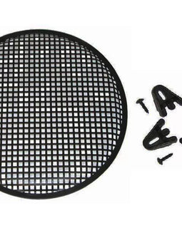 10" INCH UNIVERSAL SPEAKER SUBWOOFER GRILL MESH COVER W/ CLIPS SCREWS GUARD