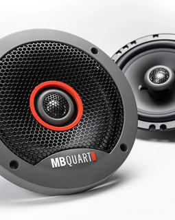 MB QUART FKB116 6.5" 240W 2-Way Coaxial Car Speakers