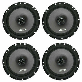 2 Pair Alpine SXE1726S 6.5" Speakers Compatible 2006-13 GM Vehicles CAR Truck Front & Rear Door