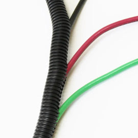 American Terminal 1.5" x 100' Flexible Corrugated Black NON Split Tubing Wire Loom
