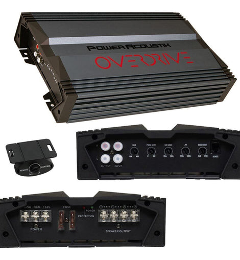 Power Acoustik OD1-3000 OVERDRIVE Series Monoblock Amplifier