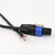 MR DJ CSPK-RAW10 10-Foot Speakon Male to Bare Wire 16-Gauge Speaker Cable (2-Wire)