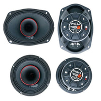 Cerwin Vega PH654 PH694 6x9" & 6.5" High Power Coax Horn Speakers Kit Motorcycle/Boat