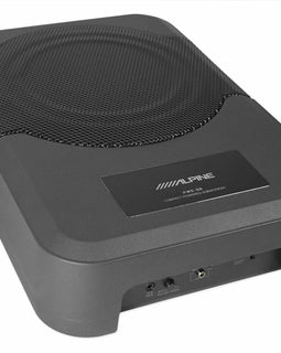 Alpine PWE-S8-WRA Compact powered subwoofer  8" Amplified Custom Fit for 2011-up Jeep Wrangler 4 door