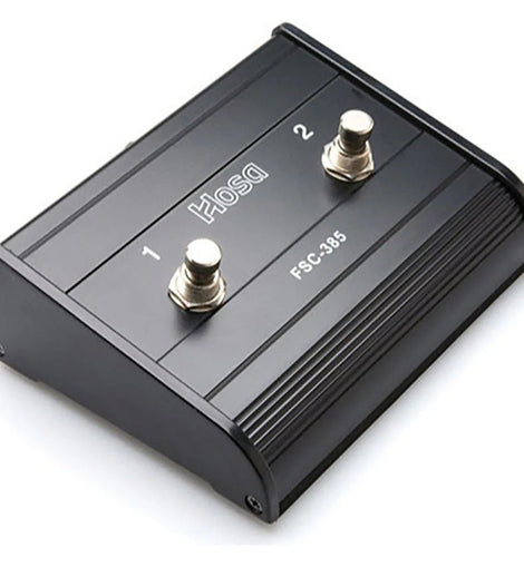 Hosa FSC-385 Guitar-style Amplifier Dual-latching Footswitch for Channel or FX