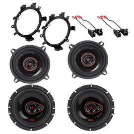 Cerwin Vega Front/Rear Door Speaker for 1999-2006 Silverado Crew Cab 4 Door