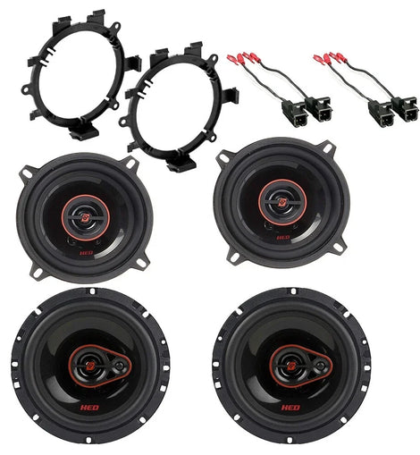 Cerwin Vega Front/Rear Door Speaker for 1999-2006 Silverado Crew Cab 4 Door