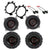 Cerwin Vega Front/Rear Door Speaker for 1999-2006 Silverado Crew Cab 4 Door