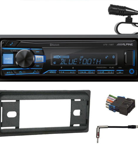 Alpine UTE-73BT Bluetooth Media Receiver USB/AUX For 87-05 Chev S-10 Blazer