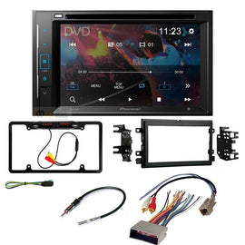 Pioneer AVH-241EX Double DIN DVD Camera Dash install Kit for 2005 - 09 Ford Mustang