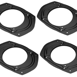 4 AT Speaker Adapter 6x9" 6x8" to 6.5" 6" 5.25" 5" 5x7" Fit Selected Ford