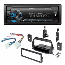 Pioneer MVH-S322BT Car Stereo Single Din Kit Fit 2002-2004 Nissan Altima