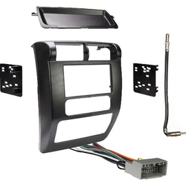 Metra 95-6541 Double DIN Dash Kit 2003-2006 Jeep Wrangler Bundle