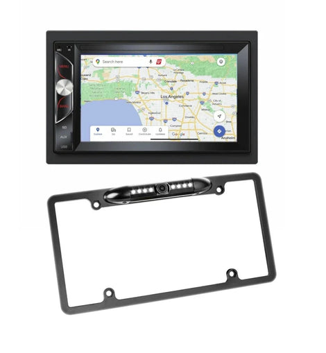 Cerwin Vega CV62BM 6.2” Double Din Multimedia Receiver + Camera