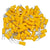 Install Bay YVST6 Yellow Vinyl Spade Terminal Connector 12-10 Gauge #6 Package of 100
