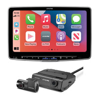 Alpine ILX-F511 Halo11 11" Multimedia Receiver + DVR-C320R Dash Camera