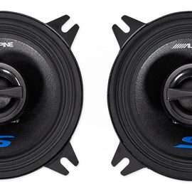 Alpine S-S40 280W Max 4" Type S Series 2-Way Coaxial Car Speakers