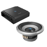 Alpine S2-A60M Class-D Amp & S2-W10D2 10" Dual 2-Ohm Sub bundle