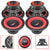 4 Cerwin Vega V102DV2 10" Dual 2 Ohm Subwoofer 4400 Watt