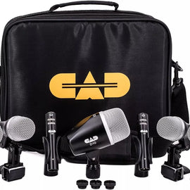 Cad Audio Stage7 Premium 7-Piece Drum Instrument Mic Pack Vinyl Carrying Case