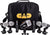 Cad Audio Stage7 Premium 7-Piece Drum Instrument Mic Pack Vinyl Carrying Case