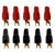 Install Bay US410 Barrier Spade Terminal 4 Gauge #10 Nickel 5 Red 5 Blk