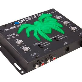 Soundstream BX-23Q Digital Bass Reconstruction Processor w/ 3-Band Bass Equalizer & LED Lighting