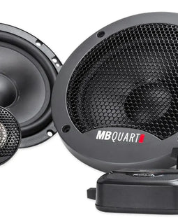 MB QUART FSB216 6.5" 280W Component Speakers & FKB116 6.5" 240W Coaxial Car Speakers