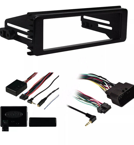 Metra 99-9600 Dash Kit Fit Select 1996-2013 Harley Davidson Motorcycles + Steering Wheel Control