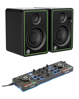 Hercules DJ Control Starlight Compact Controller & Mackie CR4-X Monitors