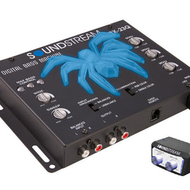 Soundstream BX-23Q Digital Bass Reconstruction Processor w/ 3-Band Bass Equalizer & LED Lighting